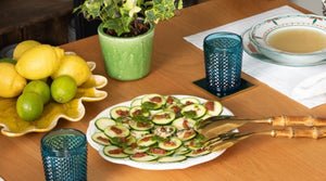 carpaccio de calabacin recetas cenas ligeras