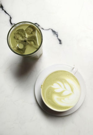 matcha latte, té matcha