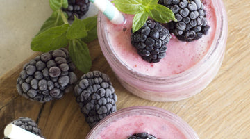 smoothie, frutos rojos