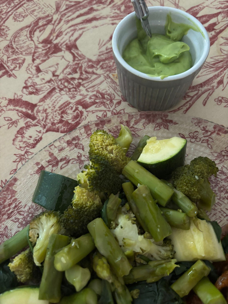 Verduras al vapor