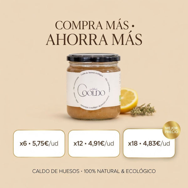 Caldo de huesos ecológico (300 ml)