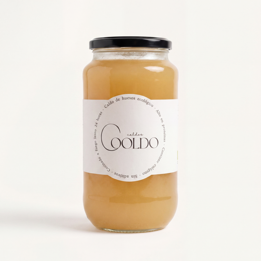 Caldo de huesos ecológico grande (870 ml)